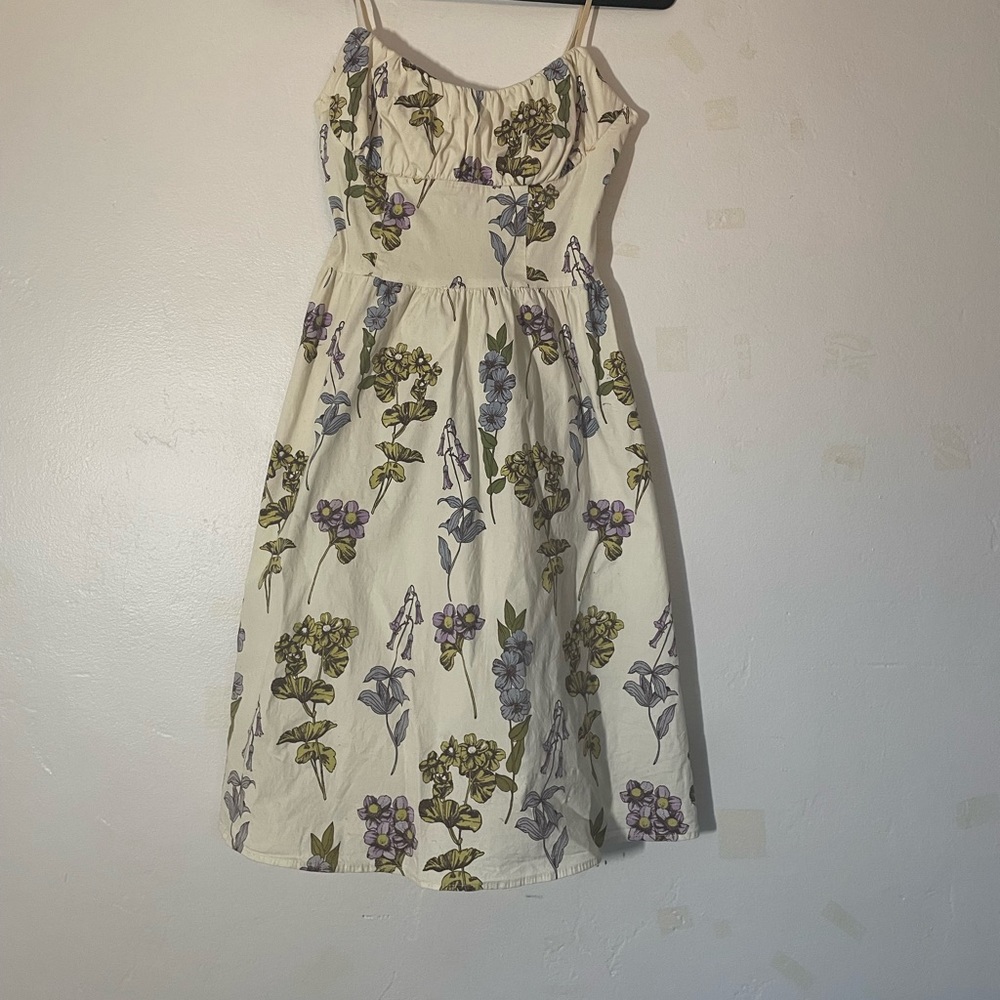 Windsor floral tea dress